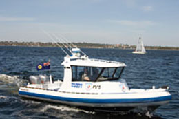 8.5m Naiad pursuit vessels
